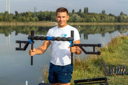 barre amorçage super compétition multigrip open garbolino pêcche expert