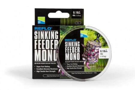 Nylon sinking feeder mono 16 100ème Preston pecheexpert