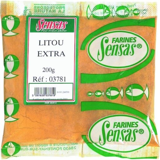 litou extra sensas 200g jaune tracant pêche-expert