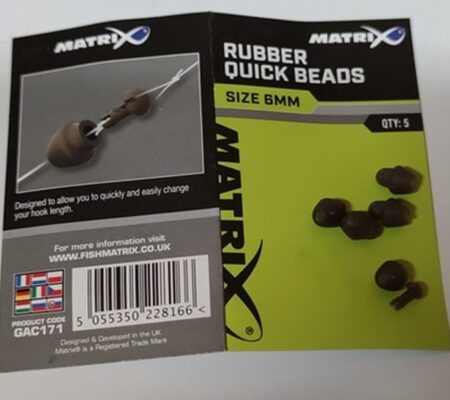 Attache rapide Rubber Quick Beads GAC171 Matrix pecheexpert