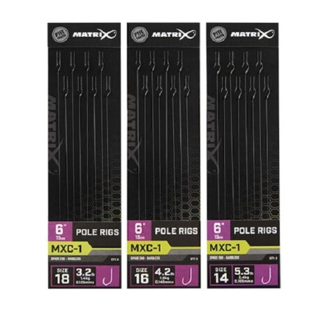Bas ligne montés Matrix MXC-1 6 POLE RIGS pecheexpert