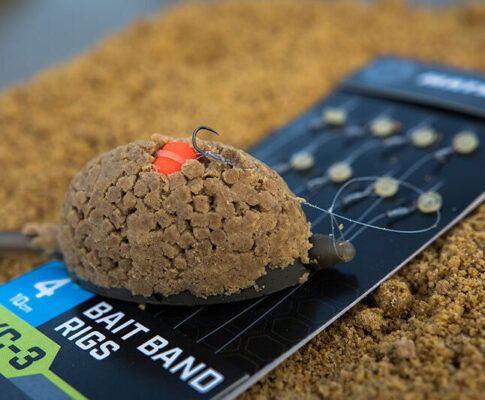 Bas de ligne montés Matrix MXC-3 4” Bait Band Rigs - 10 cm