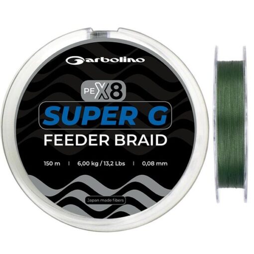 tresse super G feeder Braid garbolino pêche-expert