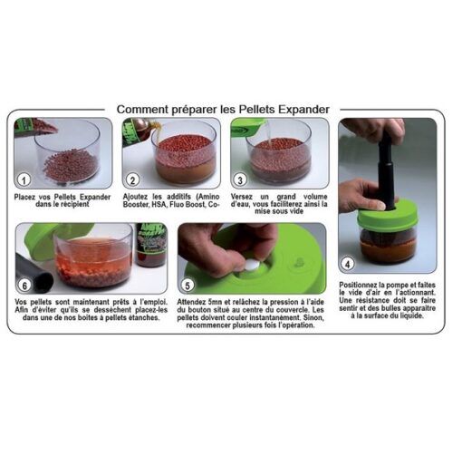 Pellets expander kpro 300g Natural 4mm pecheexpert