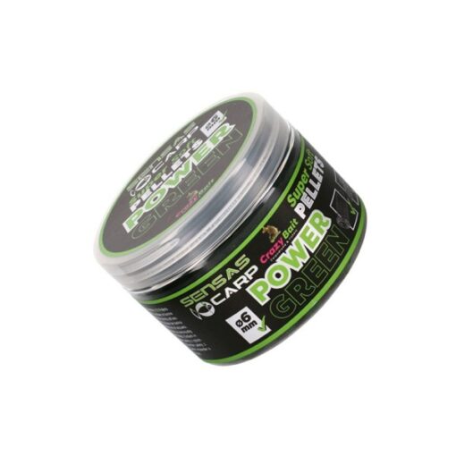 Pellets sensas Super Soft pellets crazy bait Power green pecheexpert