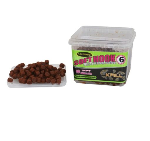 Soft Hooks pellets 6 mm fun fishing pecheexpert