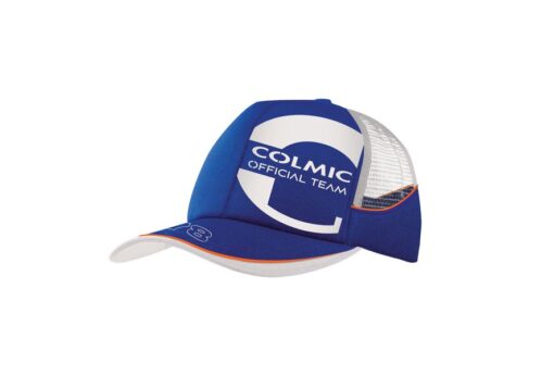 CLT01 casquette bleu orange séries colmic pêche expert