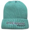 bonnet aqua bleu drennan knitted beanie pêche-expert