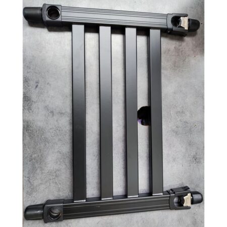 Plate-forme Rive D.36 - OPEN 2/4 Anodisé noir (2 étriers OPEN, sans pied)