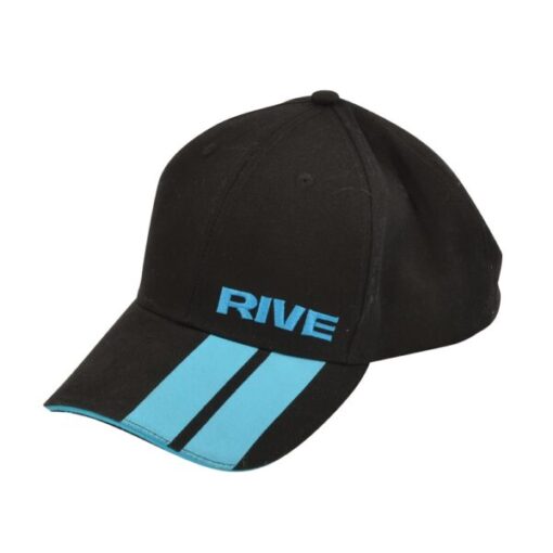 casquette rive coton noir pêche expert