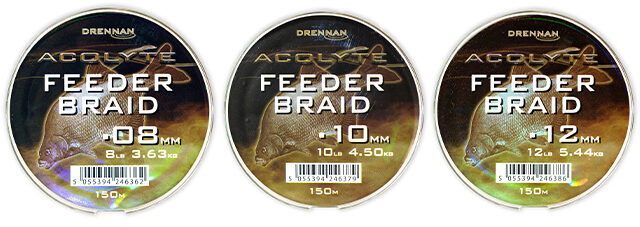 tresse acolyte feeder braid drennan pêche expert