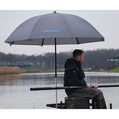 parapluie cresta allround climate shield brolly pêche expert