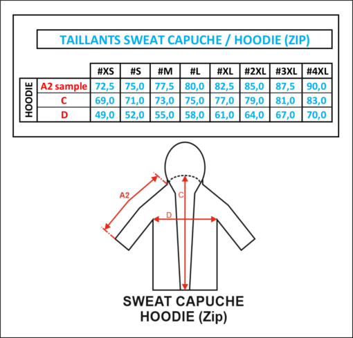 Sweat Garbolino "Hoodie ZIP 80'S séries" – Image 2