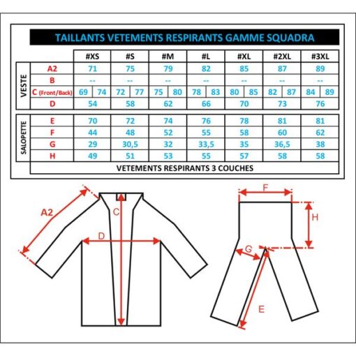Veste Garbolino "SQUADRA respirante" - XS à XL – Image 2