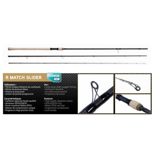 canne anglaise slider match rmatch rive peche expert