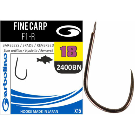 Hameçons non-montés Garbolino 2400BN FINE CARP F1 -R