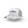 casquette matrix 2024 hex print baseball cap white blanc pêche-expert
