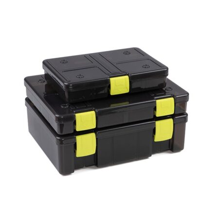 Boîte de rangement Matrix Storage Boxes avec compartiments modulables pour feeders flotteurs et accessoires de pêche