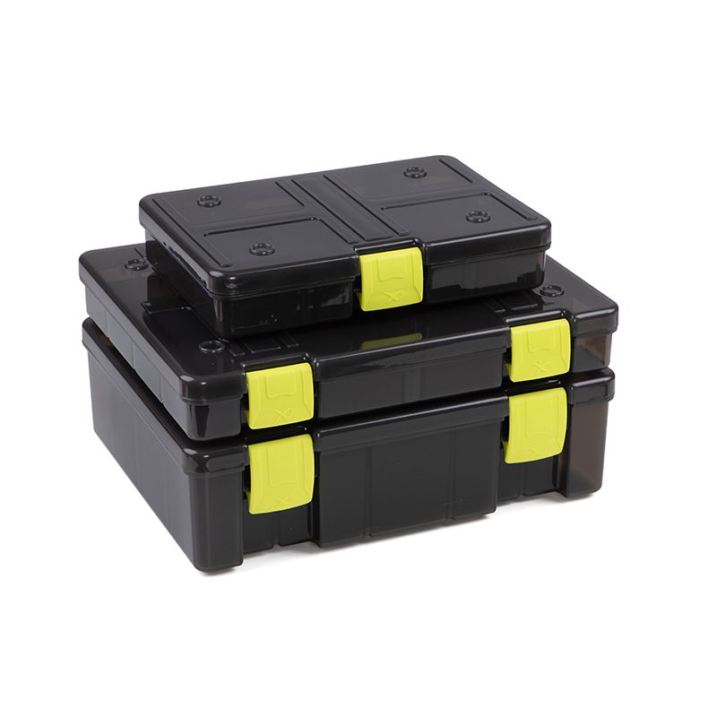 Boîte de rangement Matrix Storage Boxes avec compartiments modulables pour feeders flotteurs et accessoires de pêche