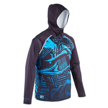 tshirt manche longue capuche UV garbolino 2025 pêche-expert