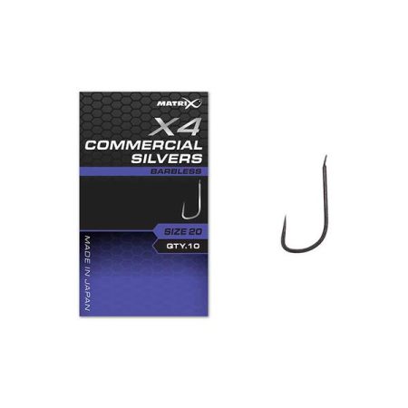 hamecon matrix x4 commercial silver pêche-expert