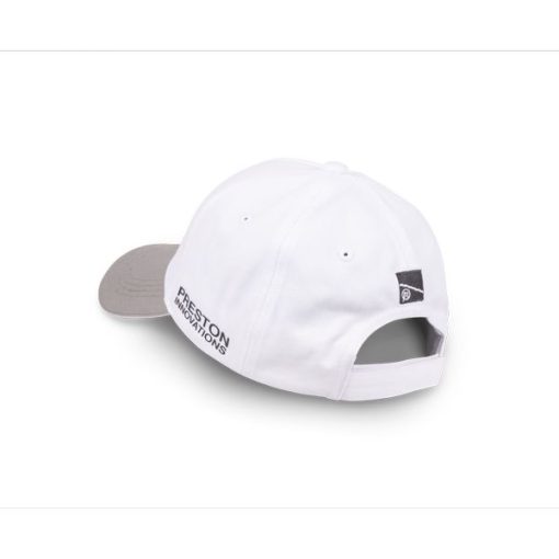 casquette preston blanche pêche-expert