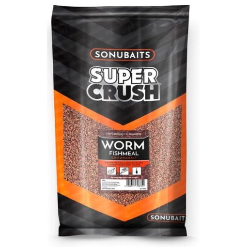 amorce sonubait super crush worm fishmeal vers terre