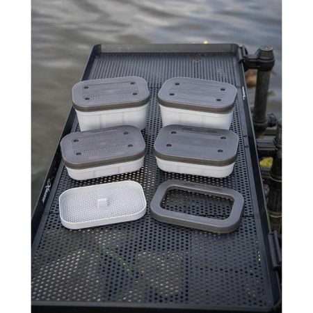 boite esches matrix air flow bait tub asticot vers pêche-expert