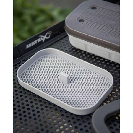 plateau drainage boite esches air bait tub pêche-expert