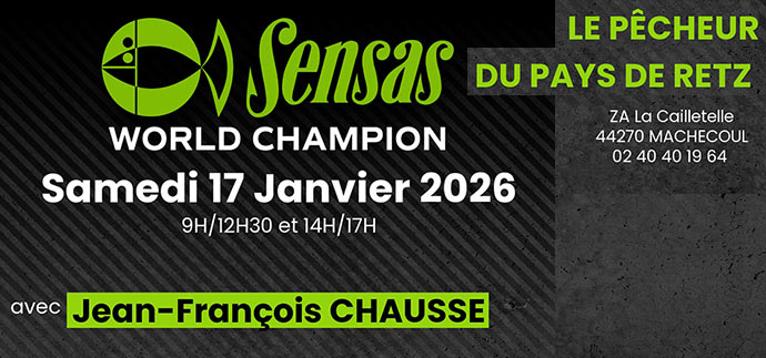 Sensas Pêcheur du Pays de Retz - JF Chausse - 17 janvier 2026 à Machecoul