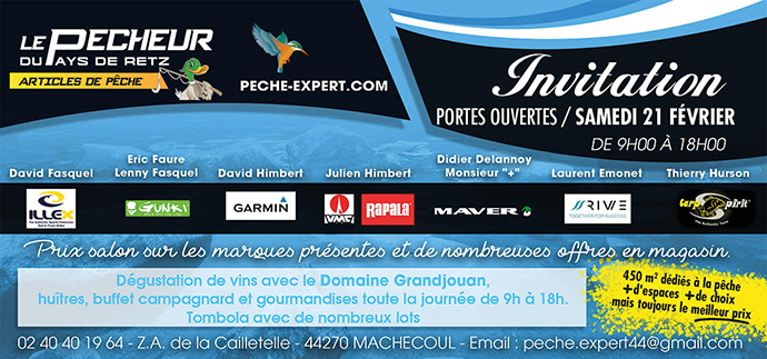 Pêcheur du Pays de Retz - Portes ouvertes Machecoul 21 février 2026 - peche-expert.com