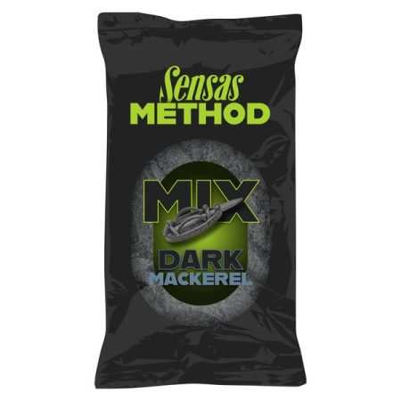 amorce sensas method mix dark mackerel fishmeal poisson