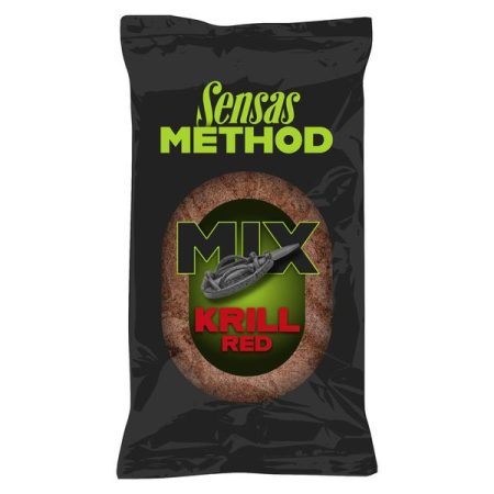 AMORCE METHOD SENSAS MIX RED KRILL ROUGE FEEDER