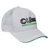 Casquette Sensas Iconic White US Trucker blanc et vert respirante pour pêche et outdoor
