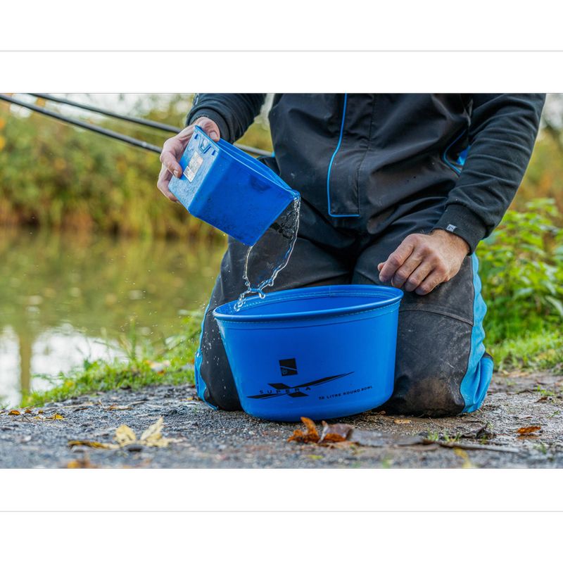 Bol Preston Supera X Round Bowl 7.5 litres pour pellets et amorce