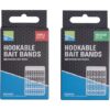 Hookable Bait Bands Preston élastiques à pellet pour montage au cheveu