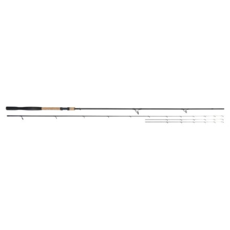 Canne feeder Sensas Black Arrow 500 G2 11FT 3.30m avec 3 scions carbone jusqu'à 55g