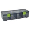 Boîte de rangement Sensas Compact Box M et L avec 4 compartiments pour petit matériel de pêche