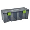 Boîte de rangement Sensas Compact Box M et L avec 4 compartiments pour petit matériel de pêche