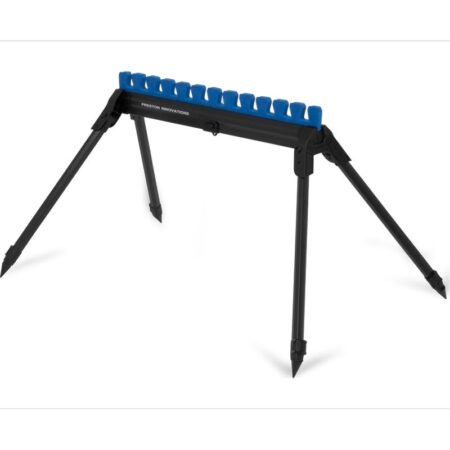 Inception Pro Roost Standard, support de cannes et kits avec 4 pieds télescopiques et 10 loges, design plat