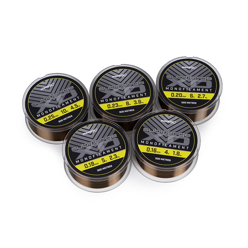 Matrix Submerge XD Mono 300 m nylon de pêche haute résistance pour feeder, Waggler et carpodrome