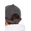 Matrix Surefit Cap Black casquette de pêche noire légère avec logo Matrix 3D et fermeture réglable