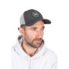 Matrix Surefit Cap Grey casquette de pêche grise légère avec logo Matrix 3D et fermeture réglable