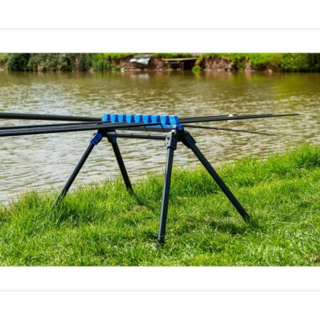 Preston Ignition Roost support compact pour 8 top kits et cannes avec pieds télescopiques