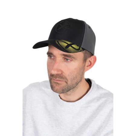 Casquette Matrix Faded Print Cap Black 5 panneaux en Ripstop
