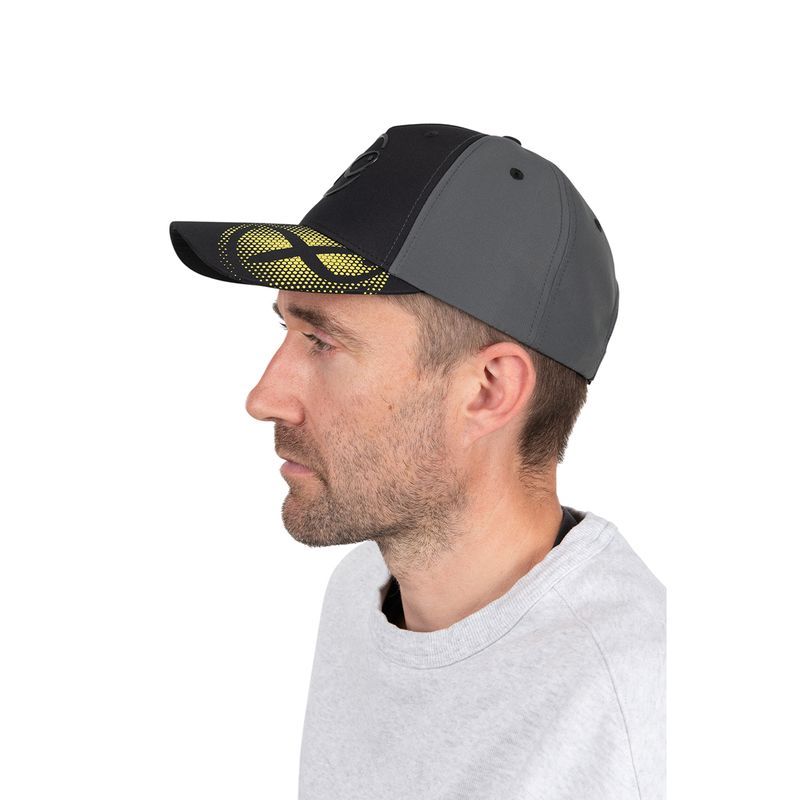 Casquette Matrix Faded Print Cap Black 5 panneaux en Ripstop