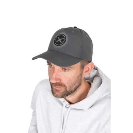 Casquette Matrix Faded Print Cap Dark Grey 5 panneaux en Ripstop