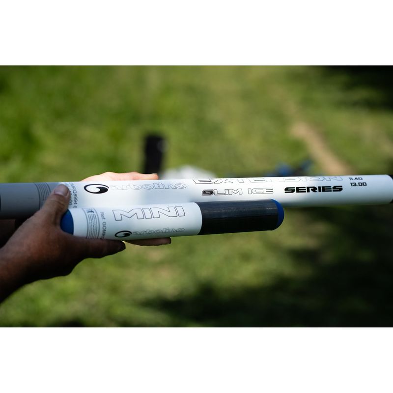 Mini-brins Slim-Ice avec mini-brin protège-talon de 31 cm et mini-brin rallonge de 77 cm